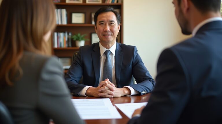 The experienced legal team at Moreno Valley Probate Law helping Inland Empire families from our Moreno Valley office consults with heirs in the Moreno Valley office to sign vital court filings discussing Affidavit for Small Value Real Property