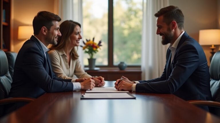 The experienced legal team at Moreno Valley Probate Law helping Inland Empire families from our Moreno Valley office consults with heirs in the Moreno Valley office to sign vital court filings discussing Ancillary Probate for NonResidents