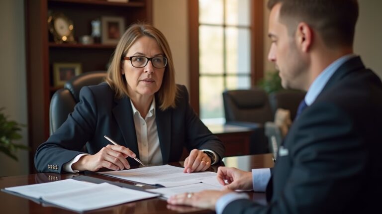 The experienced legal team at Moreno Valley Probate Law helping Inland Empire families from our Moreno Valley office consults with heirs in the Moreno Valley office to sign vital court filings discussing Applying for a Fee Waiver in Probate