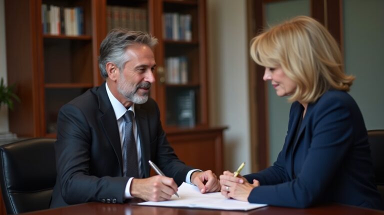 The experienced legal team at Moreno Valley Probate Law helping Inland Empire families from our Moreno Valley office consults with heirs in the Moreno Valley office to sign vital court filings discussing Assets Excluded from California Probate