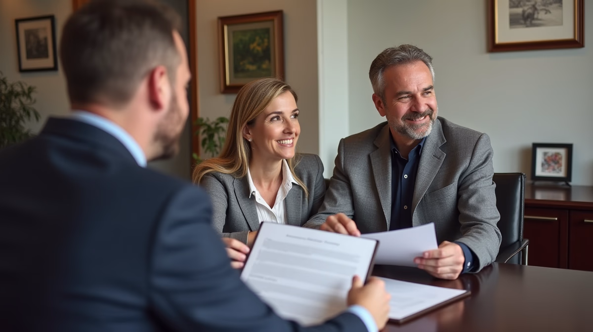 The experienced legal team at Moreno Valley Probate Law helping Inland Empire families from our Moreno Valley office consults with heirs in the Moreno Valley office to sign vital court filings discussing Beneficiary Dies Before Closing