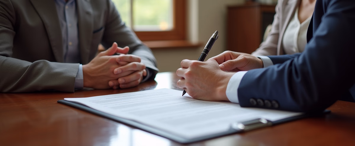 The experienced legal team at Moreno Valley Probate Law helping Inland Empire families from our Moreno Valley office consults with heirs in the Moreno Valley office to sign vital court filings discussing Can I avoid probate for my California home with a petition