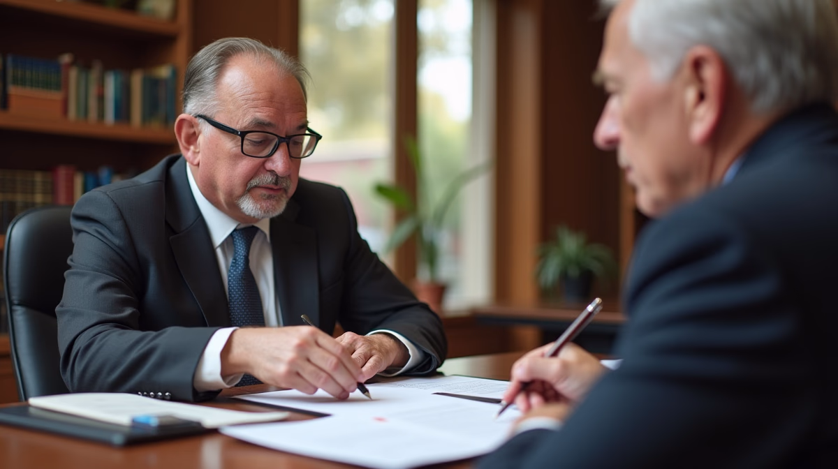 The experienced legal team at Moreno Valley Probate Law helping Inland Empire families from our Moreno Valley office consults with heirs in the Moreno Valley office to sign vital court filings discussing Challenging a Probate Referees Appraisal