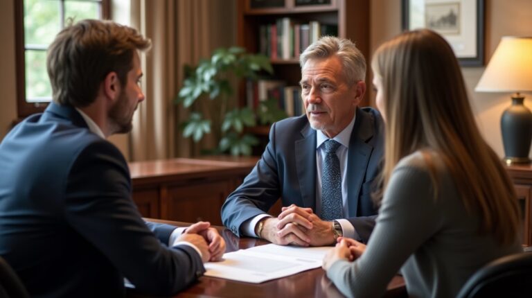 The experienced legal team at Moreno Valley Probate Law helping Inland Empire families from our Moreno Valley office consults with heirs in the Moreno Valley office to sign vital court filings discussing Checking Case Status in Riverside County