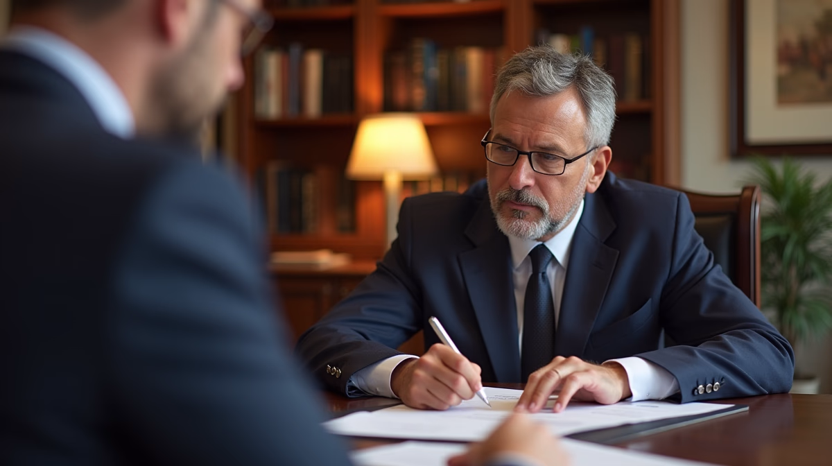 The experienced legal team at Moreno Valley Probate Law helping Inland Empire families from our Moreno Valley office consults with heirs in the Moreno Valley office to sign vital court filings discussing Checking for Liens on Moreno Valley Property