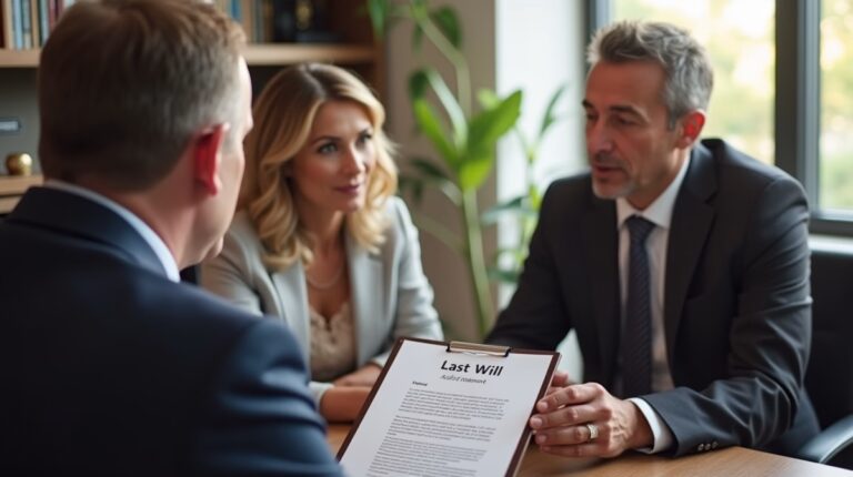 The experienced legal team at Moreno Valley Probate Law helping Inland Empire families from our Moreno Valley office consults with heirs in the Moreno Valley office to sign vital court filings discussing Clearing Probate Notes in Riverside County