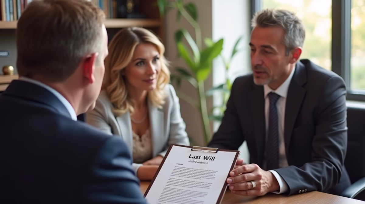 The experienced legal team at Moreno Valley Probate Law helping Inland Empire families from our Moreno Valley office consults with heirs in the Moreno Valley office to sign vital court filings discussing Clearing Probate Notes in Riverside County