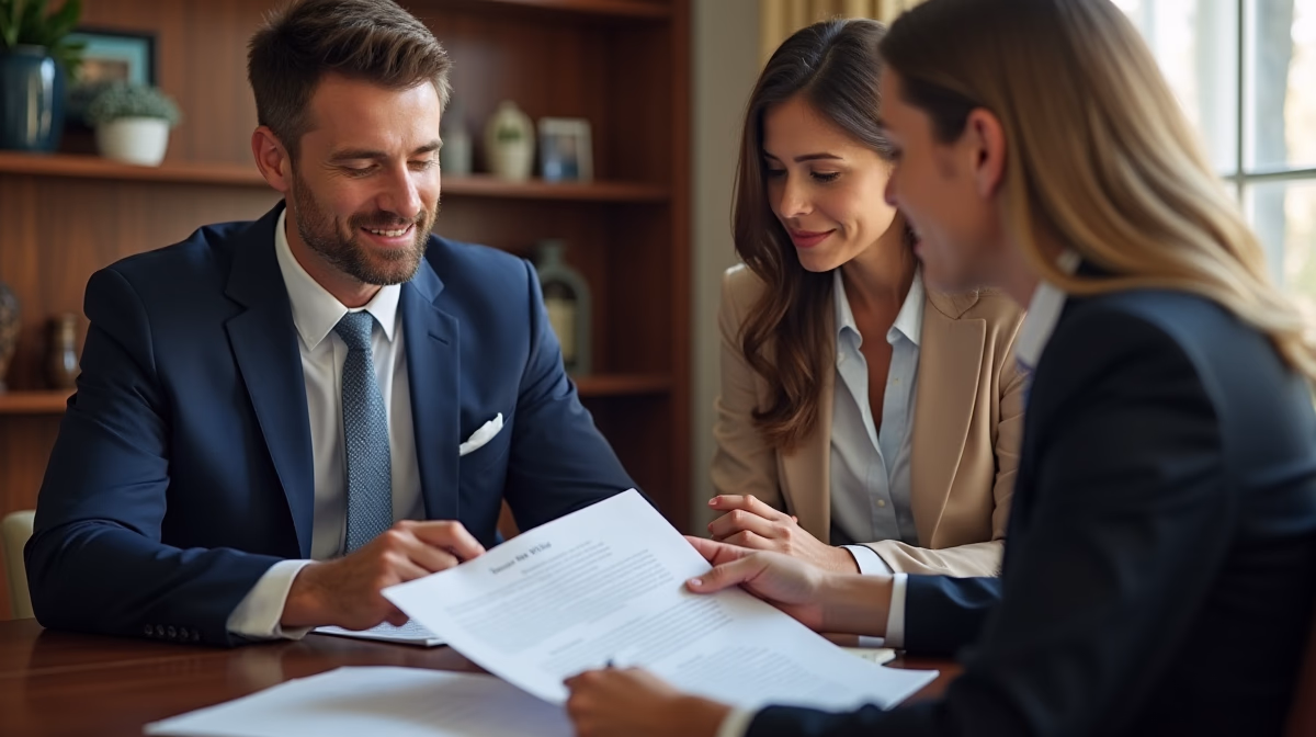 The experienced legal team at Moreno Valley Probate Law helping Inland Empire families from our Moreno Valley office consults with heirs in the Moreno Valley office to sign vital court filings discussing Community Property Liability for Separate Debts