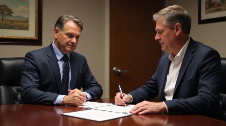 The experienced legal team at Moreno Valley Probate Law helping Inland Empire families from our Moreno Valley office consults with heirs in the Moreno Valley office to sign vital court filings discussing Contacting the Probate Notes Reviewer