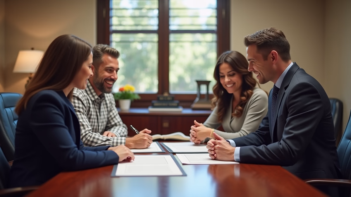 The experienced legal team at Moreno Valley Probate Law helping Inland Empire families from our Moreno Valley office consults with heirs in the Moreno Valley office to sign vital court filings discussing Court Supervision in Moreno Valley Probate