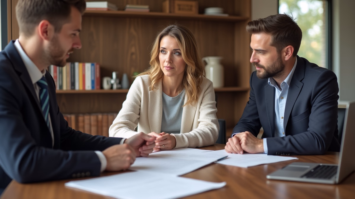 The experienced legal team at Moreno Valley Probate Law helping Inland Empire families from our Moreno Valley office consults with heirs in the Moreno Valley office to sign vital court filings discussing Demanding a Forensic Accounting