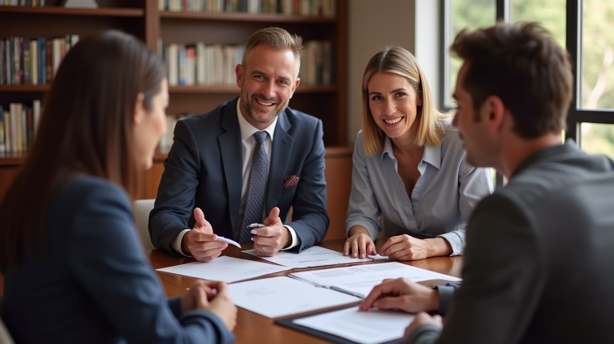 The experienced legal team at Moreno Valley Probate Law helping Inland Empire families from our Moreno Valley office consults with heirs in the Moreno Valley office to sign vital court filings discussing Do Beneficiaries Have to Attend the Hearing