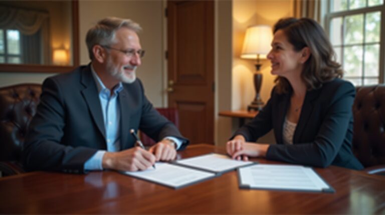 The experienced legal team at Moreno Valley Probate Law helping Inland Empire families from our Moreno Valley office consults with heirs in the Moreno Valley office to sign vital court filings discussing Do I Include Life Insurance in the Value