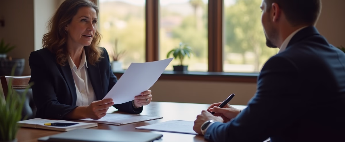The experienced legal team at Moreno Valley Probate Law helping Inland Empire families from our Moreno Valley office consults with heirs in the Moreno Valley office to sign vital court filings discussing Do I Need to Go to Court if the Tentative Ruling is in My Favor