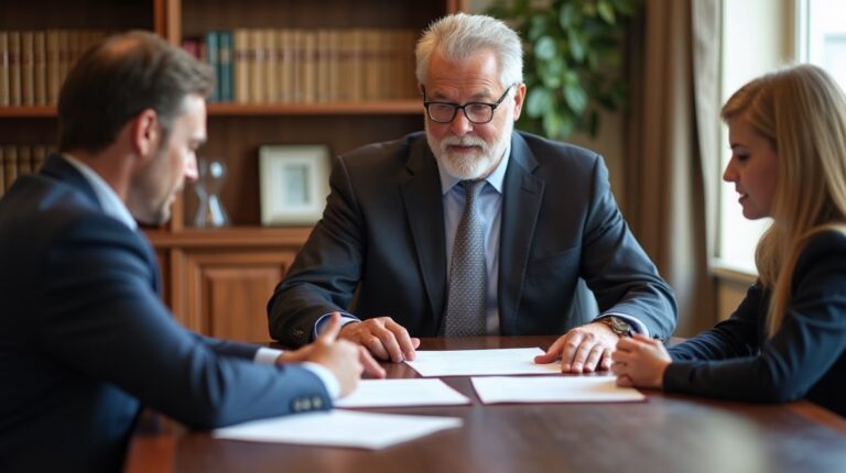 The experienced legal team at Moreno Valley Probate Law helping Inland Empire families from our Moreno Valley office consults with heirs in the Moreno Valley office to sign vital court filings discussing Do I Pay for a Court Interpreter