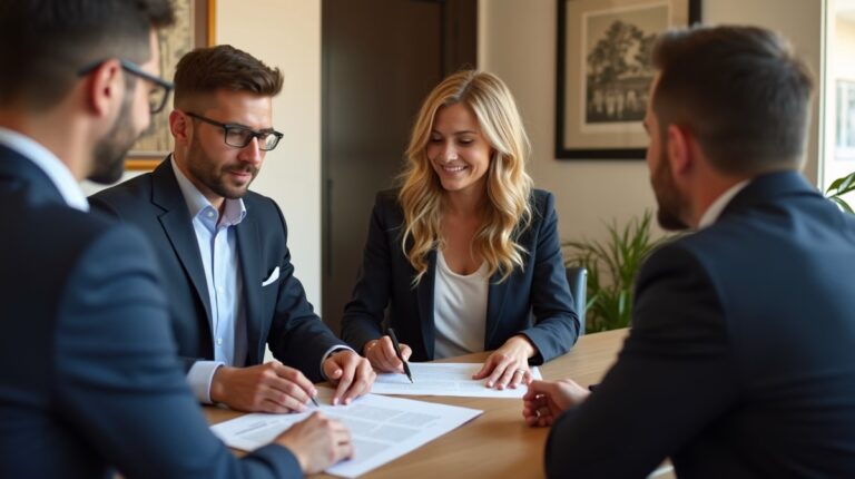 The experienced legal team at Moreno Valley Probate Law helping Inland Empire families from our Moreno Valley office consults with heirs in the Moreno Valley office to sign vital court filings discussing Does Probate Court Have a Jury