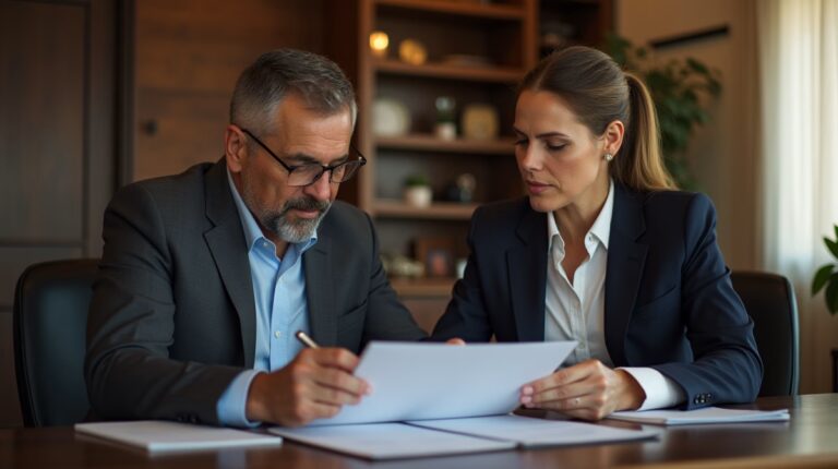 The experienced legal team at Moreno Valley Probate Law helping Inland Empire families from our Moreno Valley office consults with heirs in the Moreno Valley office to sign vital court filings discussing Does a Probate Hearing Have a Jury