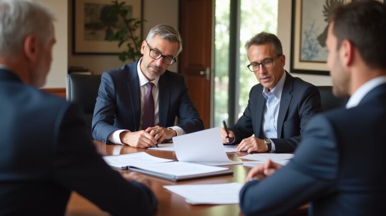 The experienced legal team at Moreno Valley Probate Law helping Inland Empire families from our Moreno Valley office consults with heirs in the Moreno Valley office to sign vital court filings discussing Does the Estate Go to Intestate Succession