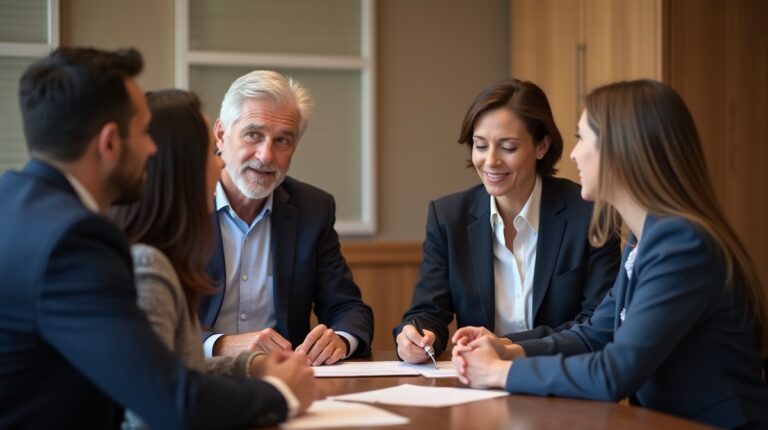 The experienced legal team at Moreno Valley Probate Law helping Inland Empire families from our Moreno Valley office consults with heirs in the Moreno Valley office to sign vital court filings discussing Does the Estate Pay Funeral Expenses