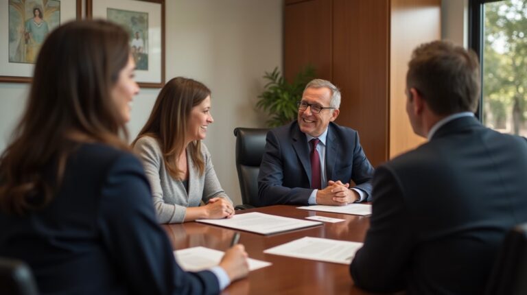 The experienced legal team at Moreno Valley Probate Law helping Inland Empire families from our Moreno Valley office consults with heirs in the Moreno Valley office to sign vital court filings discussing Filing Taxes for the Estate