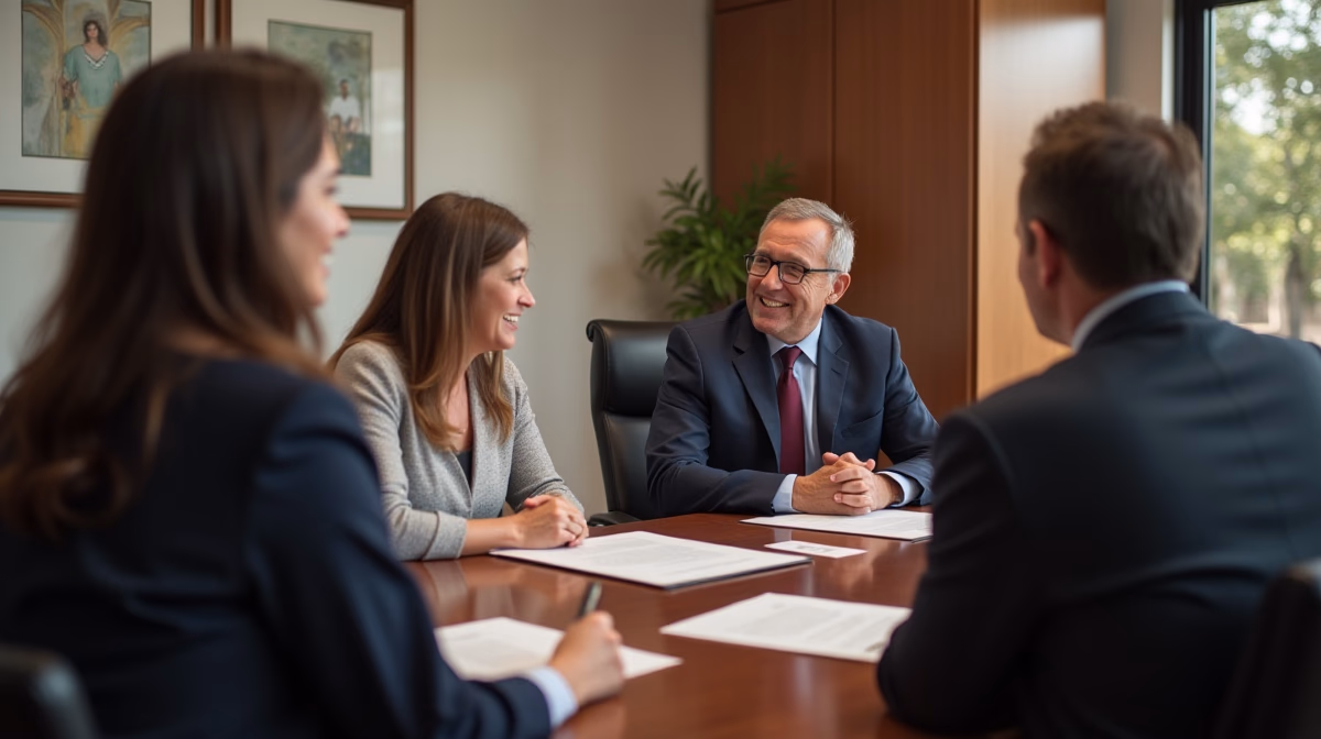 The experienced legal team at Moreno Valley Probate Law helping Inland Empire families from our Moreno Valley office consults with heirs in the Moreno Valley office to sign vital court filings discussing Filing Taxes for the Estate