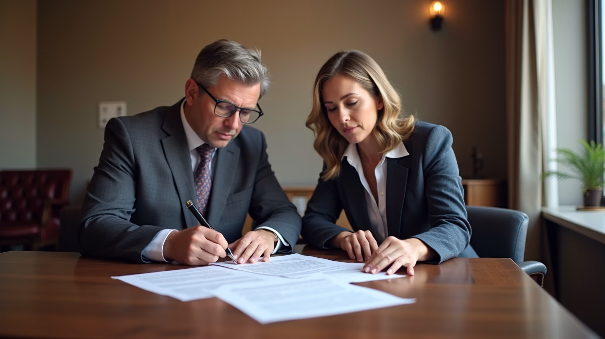 The experienced legal team at Moreno Valley Probate Law helping Inland Empire families from our Moreno Valley office consults with heirs in the Moreno Valley office to sign vital court filings discussing Filing a Final Estate Tax Return