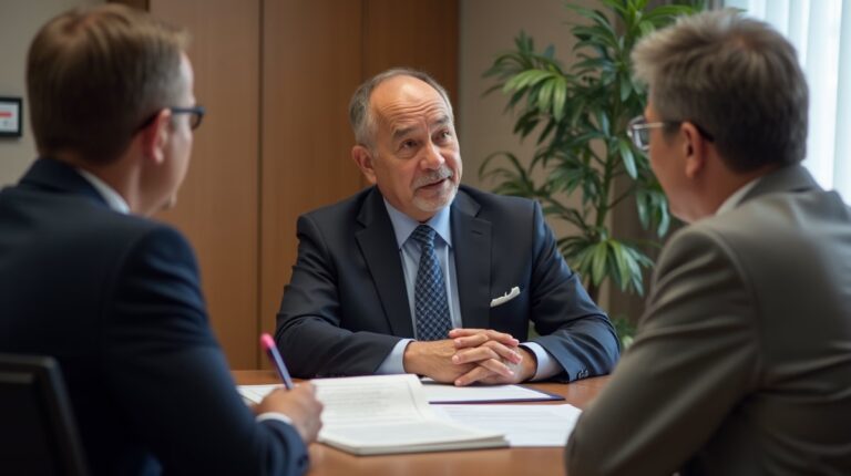 The experienced legal team at Moreno Valley Probate Law helping Inland Empire families from our Moreno Valley office consults with heirs in the Moreno Valley office to sign vital court filings discussing Financial Elder Abuse in Litigation