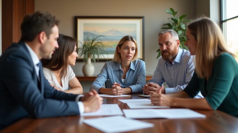 The experienced legal team at Moreno Valley Probate Law helping Inland Empire families from our Moreno Valley office consults with heirs in the Moreno Valley office to sign vital court filings discussing Finding Tentative Rulings for Riverside Probate