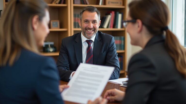 The experienced legal team at Moreno Valley Probate Law helping Inland Empire families from our Moreno Valley office consults with heirs in the Moreno Valley office to sign vital court filings discussing Handling Pending Lawsuits Against the Deceased