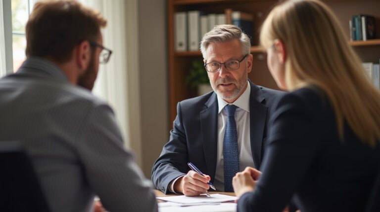 The experienced legal team at Moreno Valley Probate Law helping Inland Empire families from our Moreno Valley office consults with heirs in the Moreno Valley office to sign vital court filings discussing How to Stop a Probate Hearing from Happening