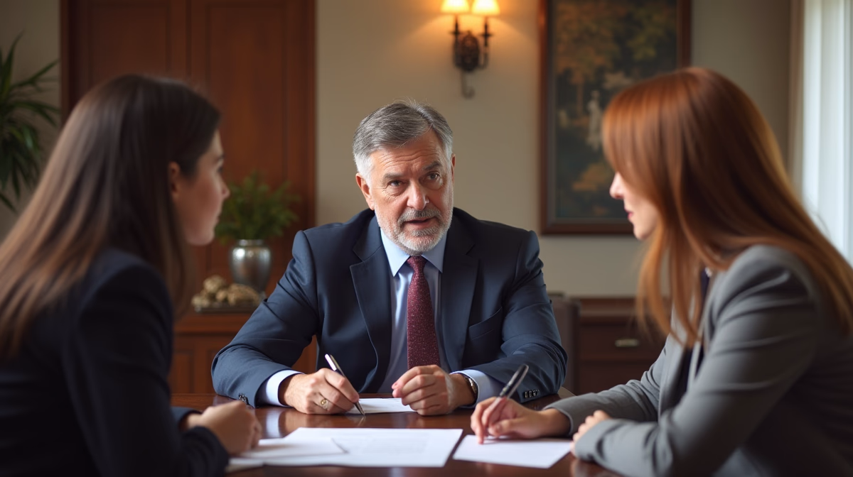 The experienced legal team at Moreno Valley Probate Law helping Inland Empire families from our Moreno Valley office consults with heirs in the Moreno Valley office to sign vital court filings discussing Independent Administration of Estates Act