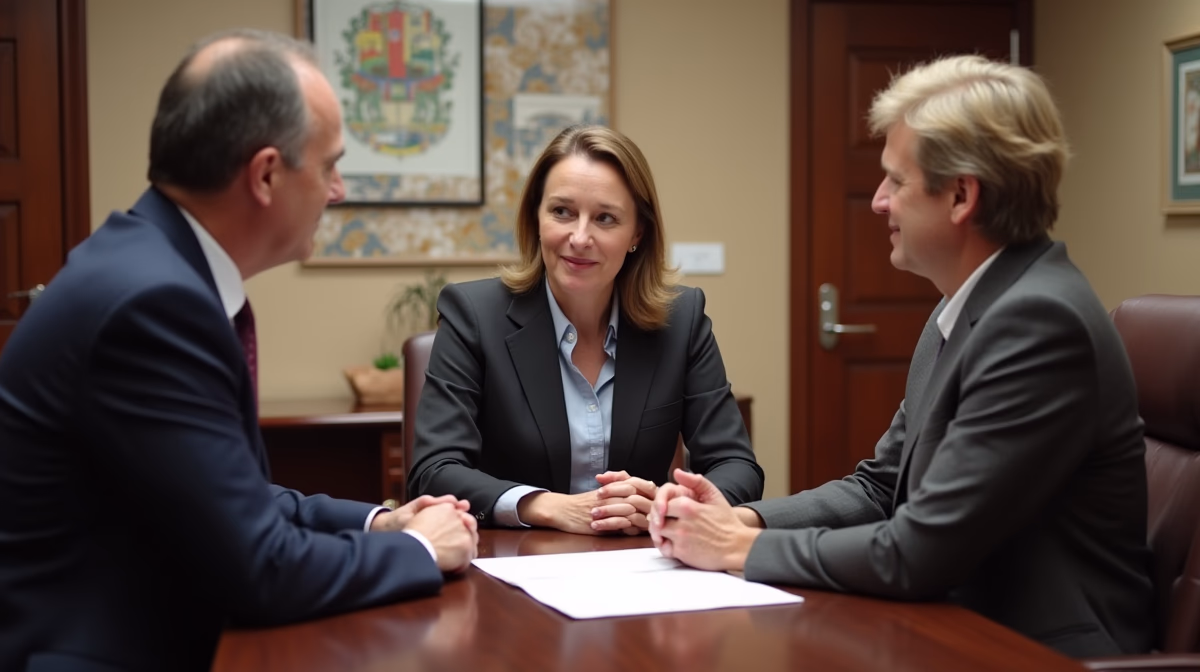 The experienced legal team at Moreno Valley Probate Law helping Inland Empire families from our Moreno Valley office consults with heirs in the Moreno Valley office to sign vital court filings discussing Is Mediation Required Before Trial