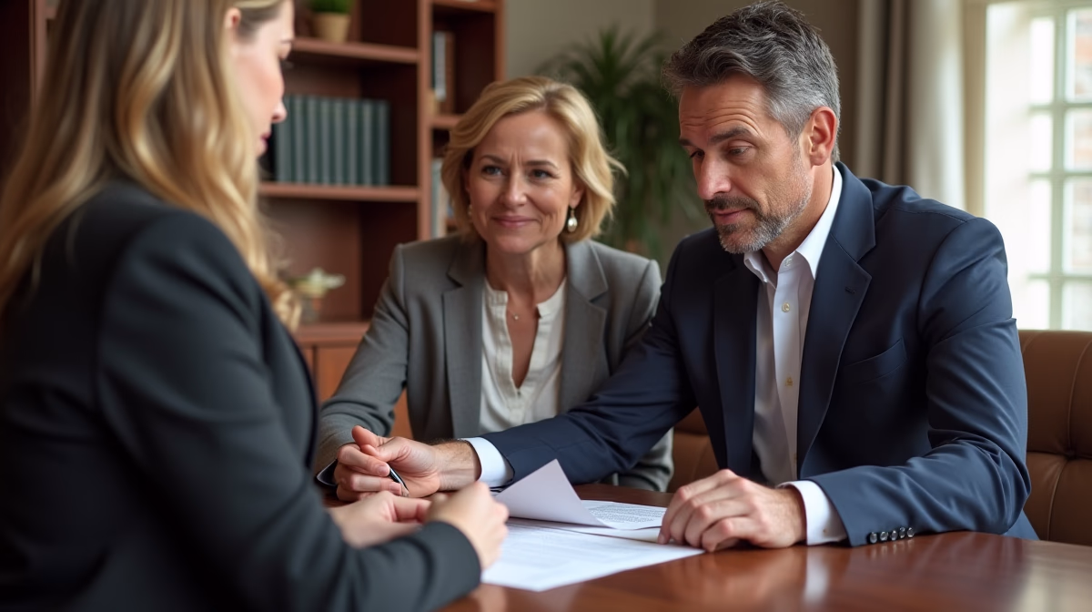 The experienced legal team at Moreno Valley Probate Law helping Inland Empire families from our Moreno Valley office consults with heirs in the Moreno Valley office to sign vital court filings discussing Justifying Extraordinary Fees to the Judge