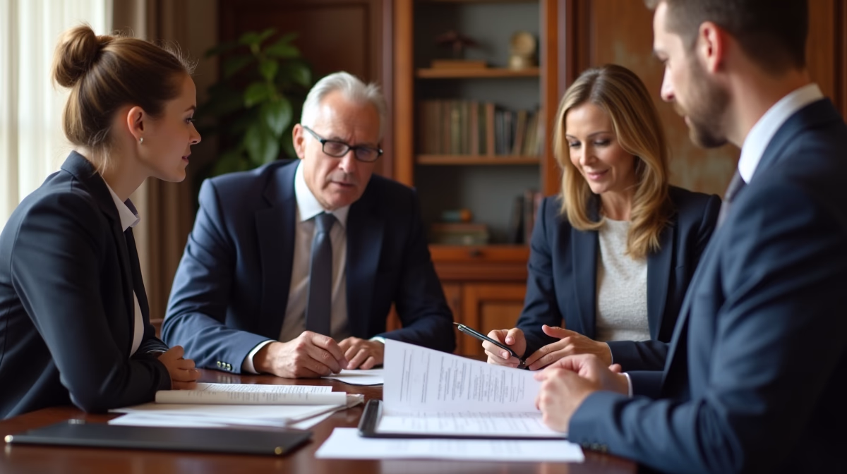The experienced legal team at Moreno Valley Probate Law helping Inland Empire families from our Moreno Valley office consults with heirs in the Moreno Valley office to sign vital court filings discussing Letters of Administration with Will Annexed