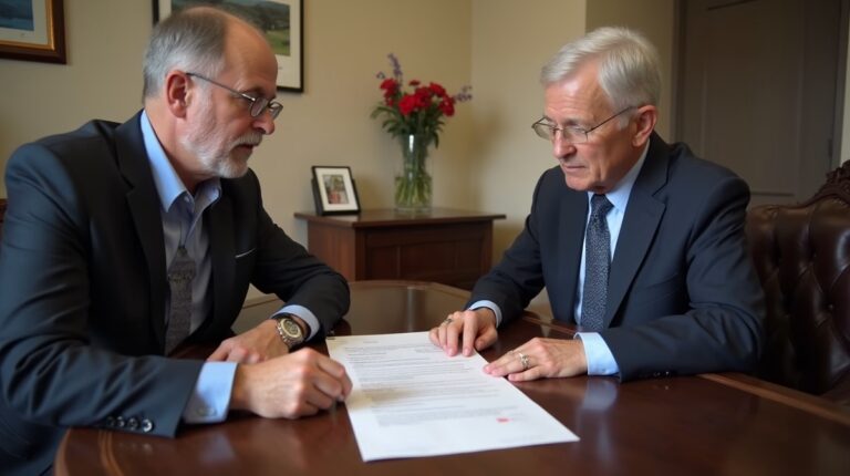 The experienced legal team at Moreno Valley Probate Law helping Inland Empire families from our Moreno Valley office consults with heirs in the Moreno Valley office to sign vital court filings discussing Life Insurance and Probate Limits