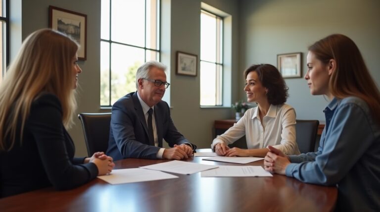 The experienced legal team at Moreno Valley Probate Law helping Inland Empire families from our Moreno Valley office consults with heirs in the Moreno Valley office to sign vital court filings discussing Limit for Small Value Real Property
