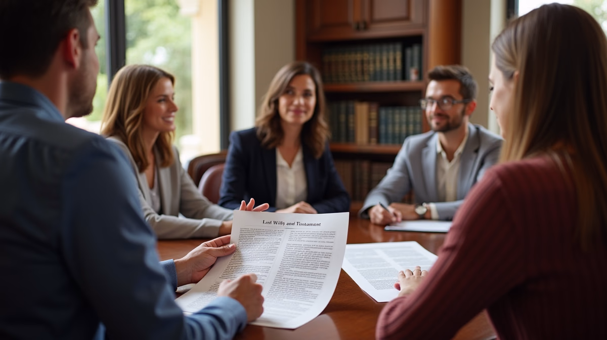 The experienced legal team at Moreno Valley Probate Law helping Inland Empire families from our Moreno Valley office consults with heirs in the Moreno Valley office to sign vital court filings discussing Managing Deceaseds Car Insurance