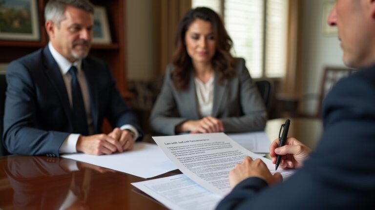 The experienced legal team at Moreno Valley Probate Law helping Inland Empire families from our Moreno Valley office consults with heirs in the Moreno Valley office to sign vital court filings discussing Managing Moreno Valley Rental Property in Probate