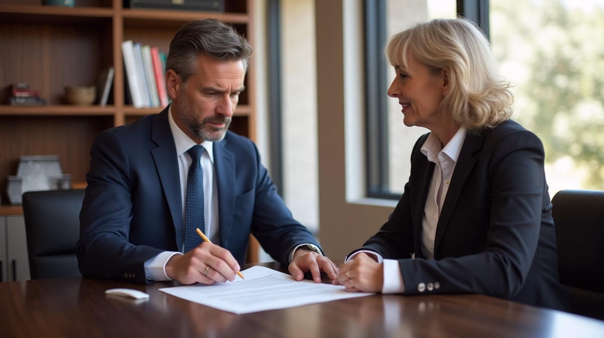 The experienced legal team at Moreno Valley Probate Law helping Inland Empire families from our Moreno Valley office consults with heirs in the Moreno Valley office to sign vital court filings discussing Must I Agree to a Commissioner in Probate
