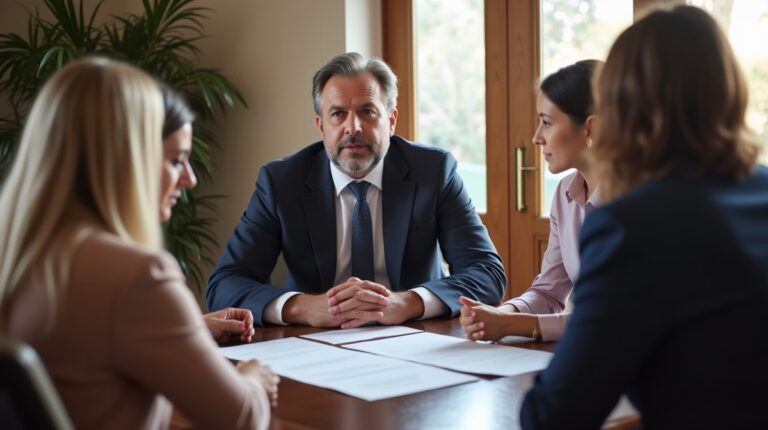 The experienced legal team at Moreno Valley Probate Law helping Inland Empire families from our Moreno Valley office consults with heirs in the Moreno Valley office to sign vital court filings discussing Must I Attend the Hearing in Person