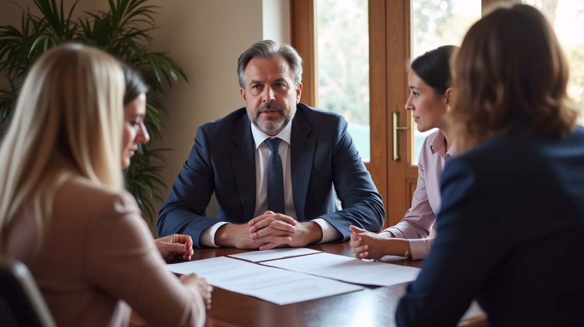 The experienced legal team at Moreno Valley Probate Law helping Inland Empire families from our Moreno Valley office consults with heirs in the Moreno Valley office to sign vital court filings discussing Must I Attend the Hearing in Person