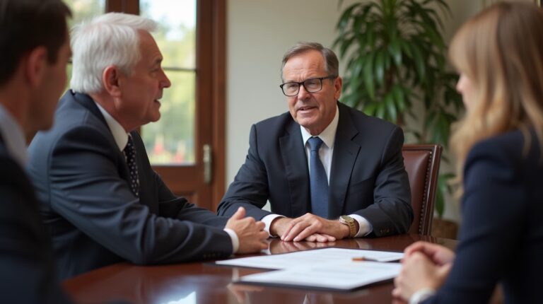 The experienced legal team at Moreno Valley Probate Law helping Inland Empire families from our Moreno Valley office consults with heirs in the Moreno Valley office to sign vital court filings discussing Must I Attend the Probate Hearing in Person