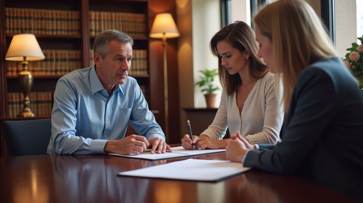 The experienced legal team at Moreno Valley Probate Law helping Inland Empire families from our Moreno Valley office consults with heirs in the Moreno Valley office to sign vital court filings discussing Must I List All Grandchildren