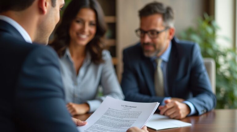 The experienced legal team at Moreno Valley Probate Law helping Inland Empire families from our Moreno Valley office consults with heirs in the Moreno Valley office to sign vital court filings discussing Must Witnesses See the Signing