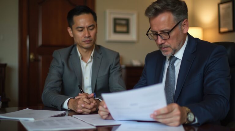 The experienced legal team at Moreno Valley Probate Law helping Inland Empire families from our Moreno Valley office consults with heirs in the Moreno Valley office to sign vital court filings discussing Notice to Creditors for Moreno Valley Estates