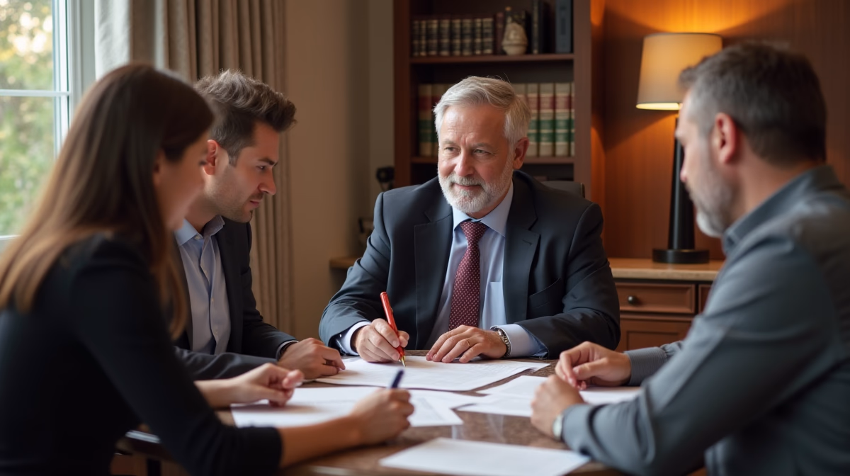 The experienced legal team at Moreno Valley Probate Law helping Inland Empire families from our Moreno Valley office consults with heirs in the Moreno Valley office to sign vital court filings discussing Obtaining Franchise Tax Board Clearance