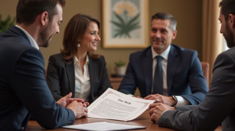 The experienced legal team at Moreno Valley Probate Law helping Inland Empire families from our Moreno Valley office consults with heirs in the Moreno Valley office to sign vital court filings discussing Organizing Moreno Valley Estate Files