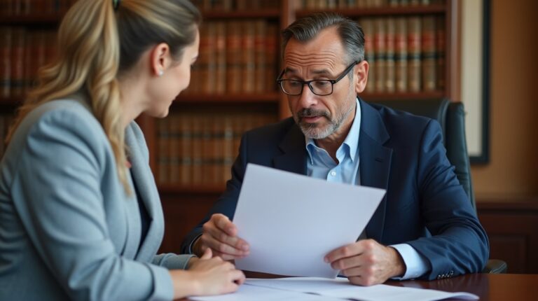 The experienced legal team at Moreno Valley Probate Law helping Inland Empire families from our Moreno Valley office consults with heirs in the Moreno Valley office to sign vital court filings discussing Paying All Debts Before Closing