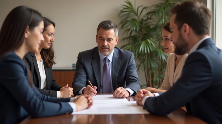 The experienced legal team at Moreno Valley Probate Law helping Inland Empire families from our Moreno Valley office consults with heirs in the Moreno Valley office to sign vital court filings discussing Petition to Compel an Accounting