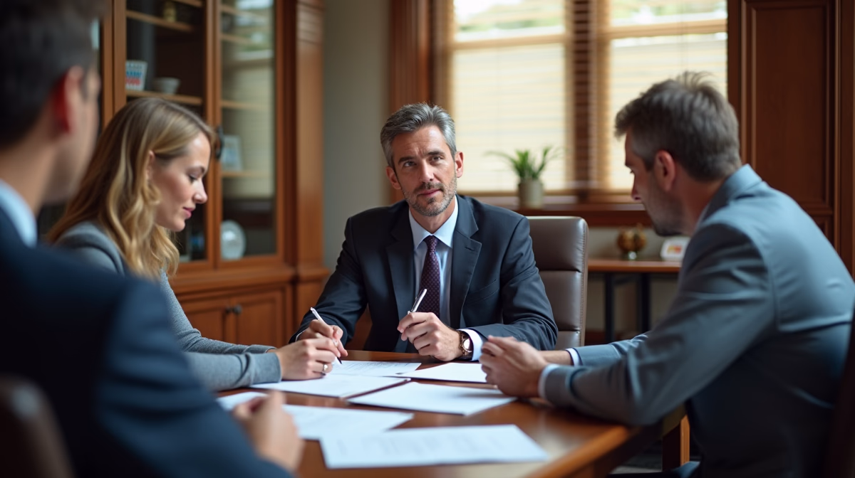 The experienced legal team at Moreno Valley Probate Law helping Inland Empire families from our Moreno Valley office consults with heirs in the Moreno Valley office to sign vital court filings discussing Petition to Reopen Probate